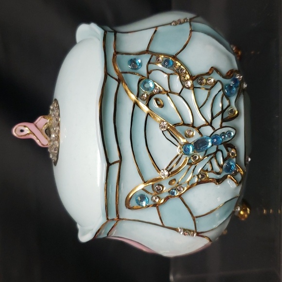 Ardleigh Elliott 2003 Wings of Faith A Promise of Hope Ceramic Music Box - Picture 3 of 9